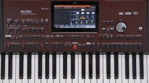 KORG PA700 видео инструкция Часть 1: Вступление, Настройки и Навигация