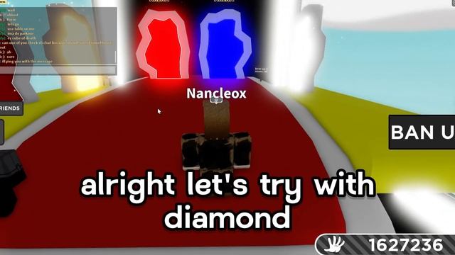 Slap Battles But MEGAROCK Can Move | Roblox