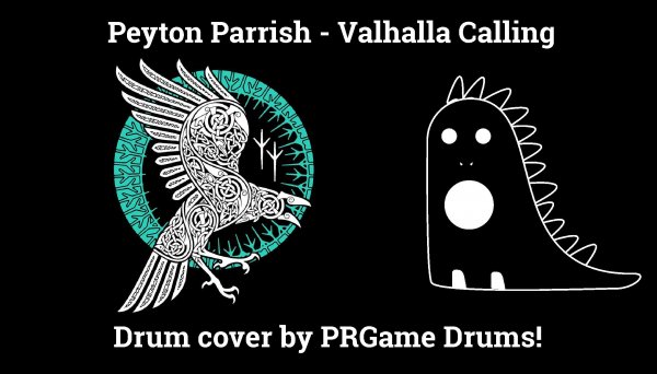 Peyton Parrish Valhalla Calling drum cover (проба пера)