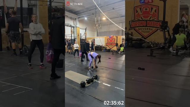 Виктория Зеленская. Отбор на CrossFit Berloga Throwdown '23. Комплекс 1, категория B (14.04.2023) смотреть онлайн