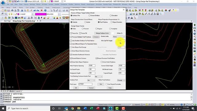 Carlson Academy Preview: Working With Design Pad Template-Pt.5-Working with Multiple Pad Polylines смотреть онлайн