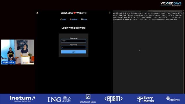 [VDBUH22] Bogdan Arvinte & Mihaita Tinta - Going passwordless with Web Authentication смотреть онлайн