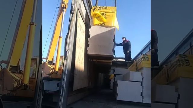 Газобетонные плиты Сибит приехали в Тюмень смотреть онлайн
