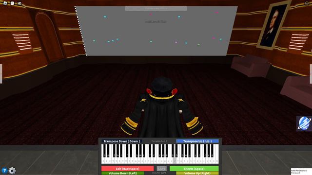 Giorno's Theme | Roblox piano смотреть онлайн