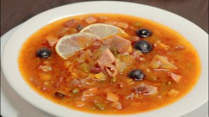 Мясная сборная солянка.