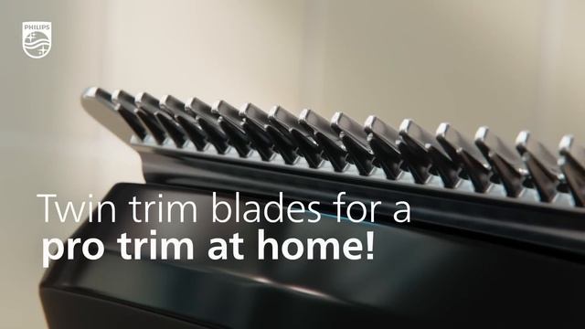 Philips All-in-one Trimmer | For that pro trim | Sharp finish | Salon-like evenness | Pro Trimmer смотреть онлайн