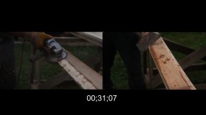 Быстрая отчистка досок от обзола(коры)