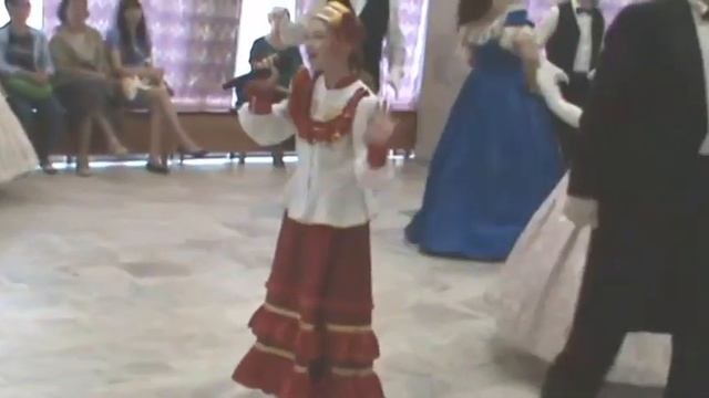 Воробьева Каролина Карачаровский бал Московская кадриль смотреть онлайн