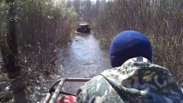 Вездеходы Соломономобиль-9 и Шерп по лесу смотреть онлайн