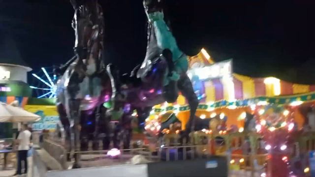 Станица Голубицкая.Азовское море.Парк аттракционов.Август2023.