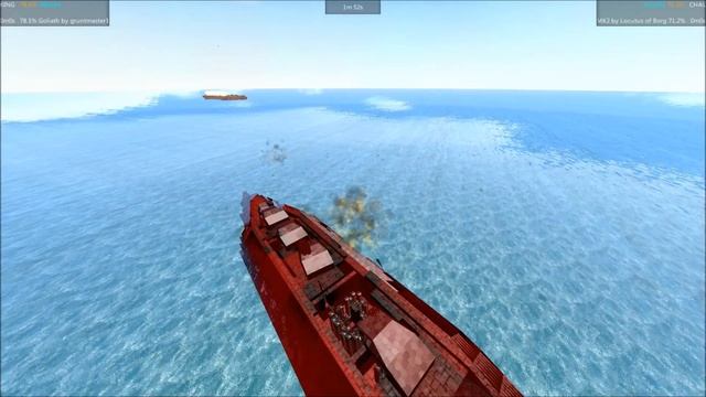 From The Depths Tournament Battleship Brawl S3E80 BB Goliath vs Oblivion MK2 смотреть онлайн