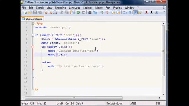 Basic PHP Tutorial 19: Finding words in strings смотреть онлайн