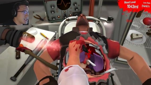 Surgeon Simulator | MEET THE MEDIC смотреть онлайн