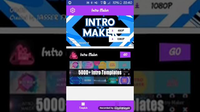 Как сделать интро на телефоне смотреть онлайн