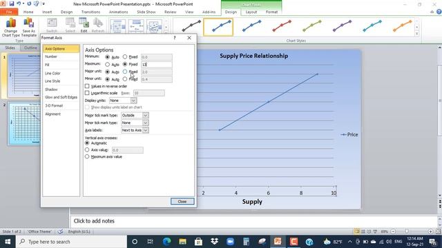 how to insert x y graph in powerpoint смотреть онлайн