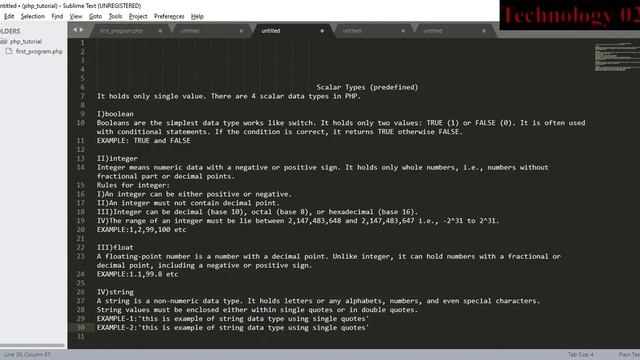 PHP Tutorial - PHP Data Types смотреть онлайн