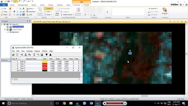ERDAS Imagine: Classification using Maximum likelihood Classifier смотреть онлайн