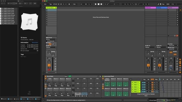 Ableton Live Random Drum Rack смотреть онлайн
