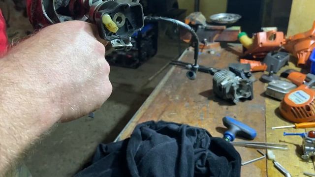 Триммер Хускварна 125r.Диагностика