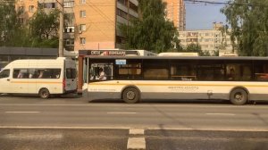 Поездка на автобусе 51 от станции Химки до ТЦ Мега (Киностара)