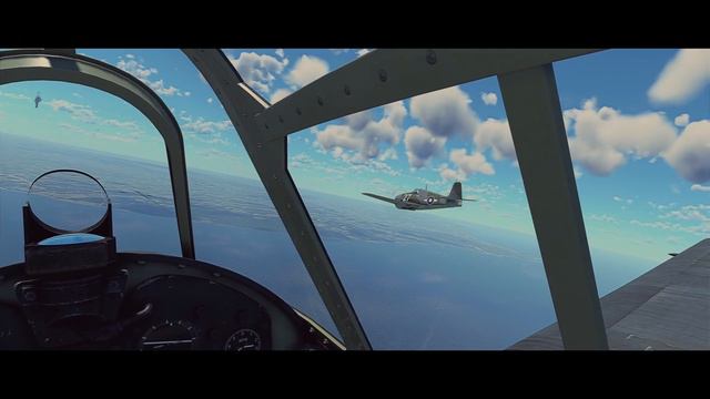 [WarThunder cinematic] F6F-5 hellcat смотреть онлайн