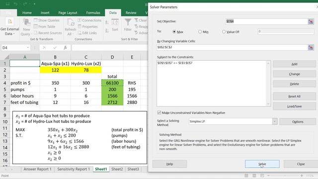 4. Sensitivity Analysis for LP - Using Shadow Prices смотреть онлайн