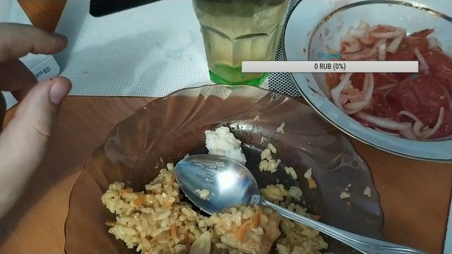 ХАВАЕМ ПЛОВ С ПОМИДОРКАМИ САЛАТОМ ВСЕМ ПРИЯТНОГО