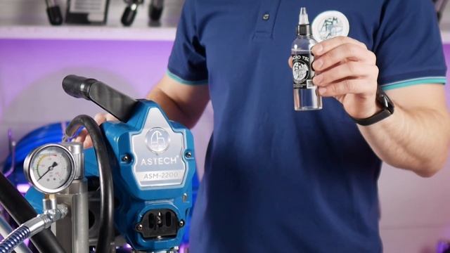 Обзор Astech ASM-2200 | Безвоздушный окрасочный аппарат смотреть онлайн