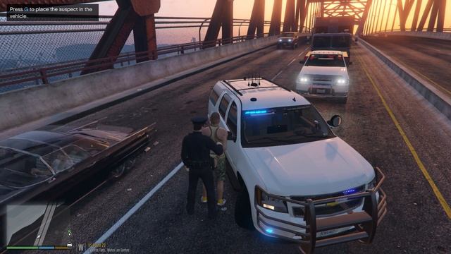 GTA 5 LSPDFR SP #214 Unmarked 2013 Chevy Tahoe смотреть онлайн