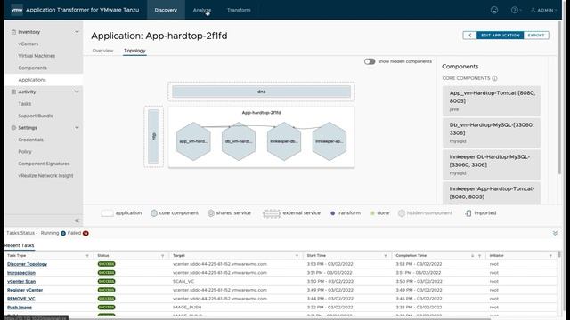 Application Transformer for VMware Tanzu on VMware Cloud on AWS смотреть онлайн