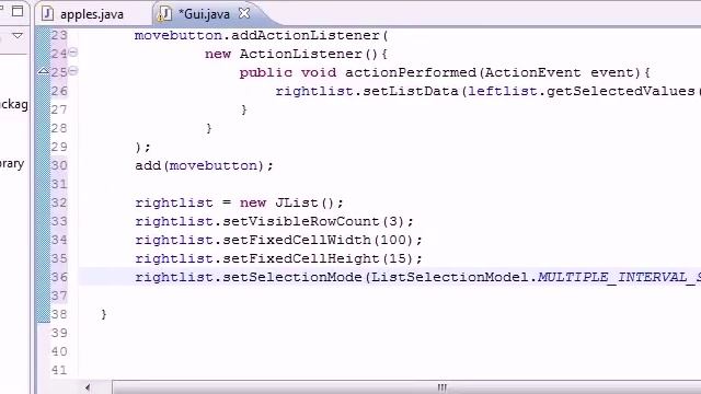 Java#73 Moving List Items Program смотреть онлайн