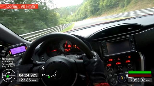 Toyota GT86 - Nürburgring Nordschleife - 8:15 BTG смотреть онлайн