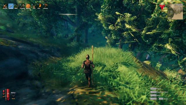 Valheim's First Boss Eikthyr Solo & Crafting a Pickaxe for Harvesting Tin! смотреть онлайн