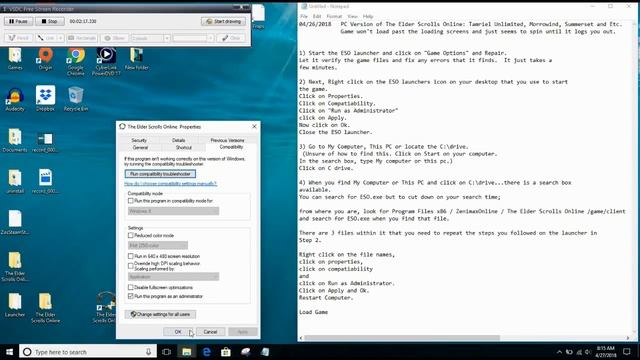 ESO PC FIX: Game freezes on loading screen смотреть онлайн