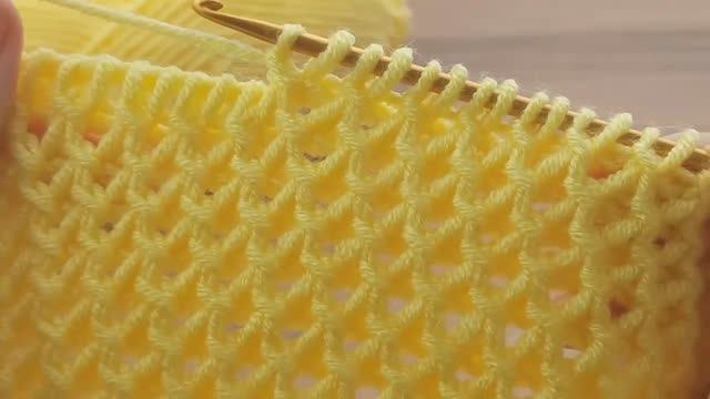 Идеально! Очень простое тунисское вязание крючком смотреть онлайн