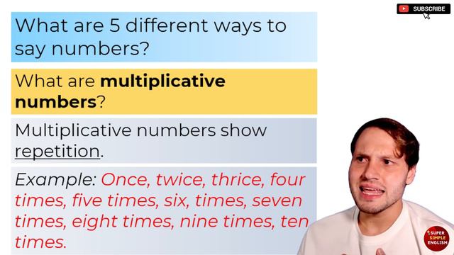 How to Say Numbers 5 Different Ways | ENGLISH LESSON смотреть онлайн