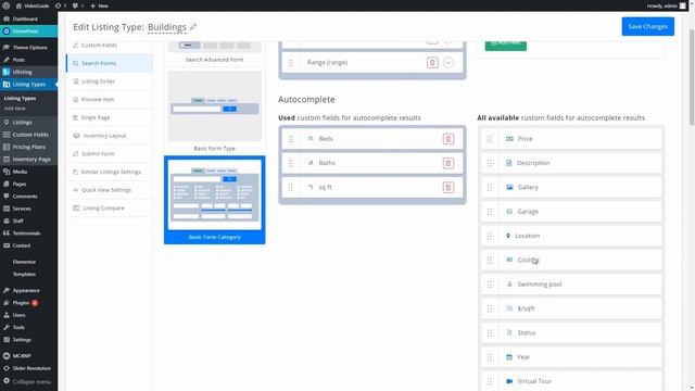 uListing | Search Form Building Up смотреть онлайн