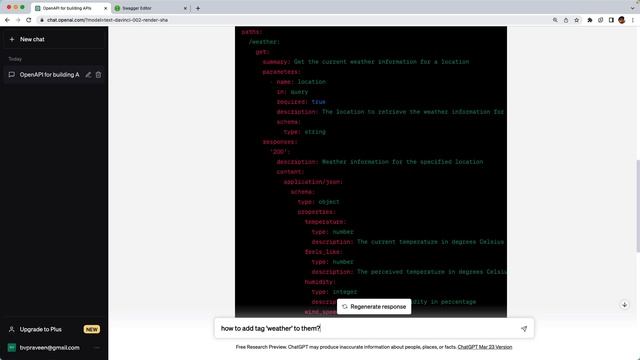 Designing API using OpenAPI & ChatGPT смотреть онлайн