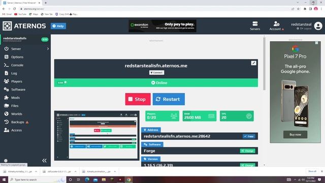 HOW TO MAKE DEMON SLAYER MOD SERVER FOR FREE (ATERNOS) смотреть онлайн