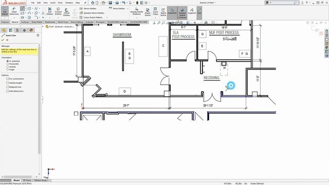 SOLIDWORKS Sketch Space Study смотреть онлайн