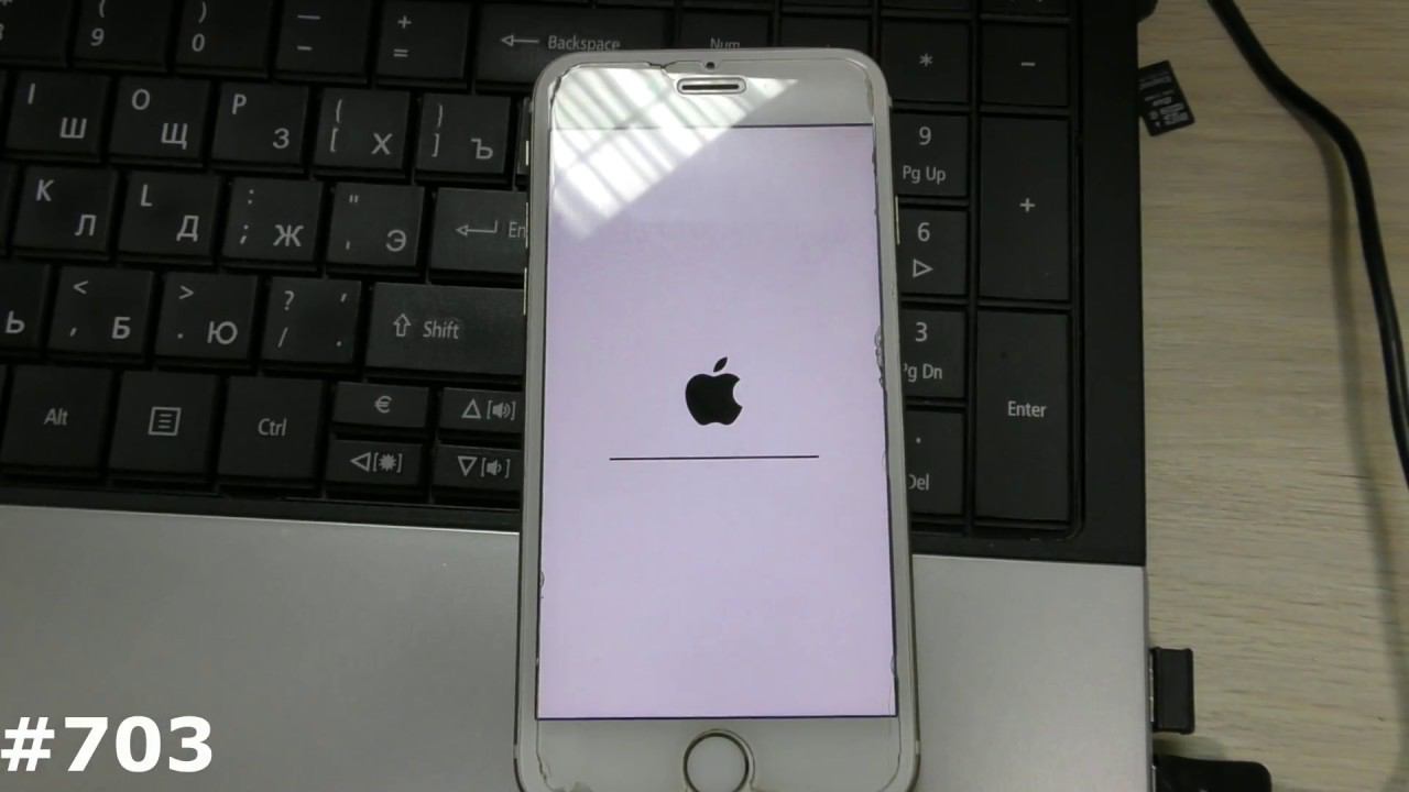 Самостоятельное восстановление, обновление , разблокировка и прошивка Iphone 6 смотреть онлайн