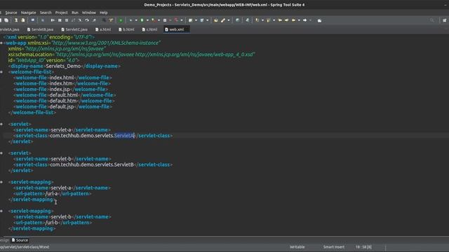 Create the Servlet, Servlet Configuration and Life Cycle of Servlet | Java | TechHub смотреть онлайн