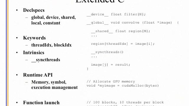 CUDA Programming Model смотреть онлайн