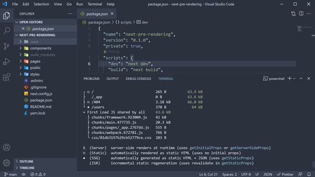 Next.js Tutorial - 20 - Inspecting Static Generation Builds смотреть онлайн