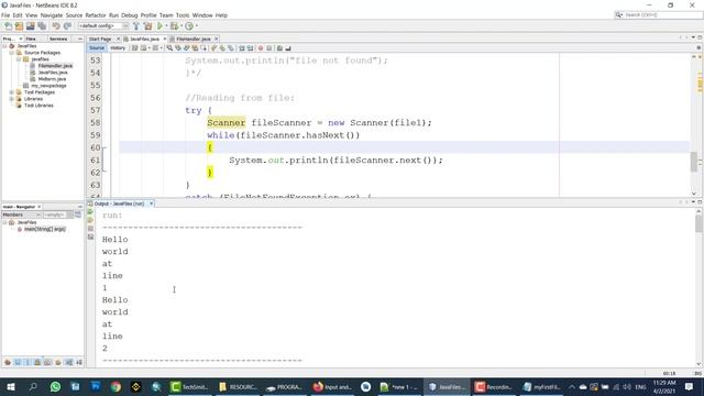 Java 2 Week 08-4 Reading from text files смотреть онлайн