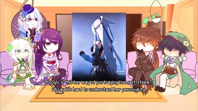 [☁️] Archons react to Jingliu || HSR || смотреть онлайн