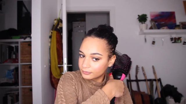 How I Straighten my Curly Hair using the Revlon One Step Blow Dryer & the Loreal Steampod Flat Iron смотреть онлайн