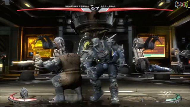 Injustice Gods Among Us Solomon Grundy Red Son Costume Gameplay смотреть онлайн