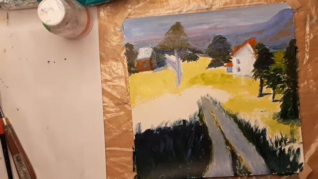 ПИШУ ЯРКУЮ КАРТИНУ🎨 СОЗДАЮ ЗАМЕЧАТЕЛЬНОЕ НАСТРОЕНИЕ🧚♀️ смотреть онлайн