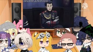реакция персонажей Последний Серафим на видео [gacha club] Ч.О.!